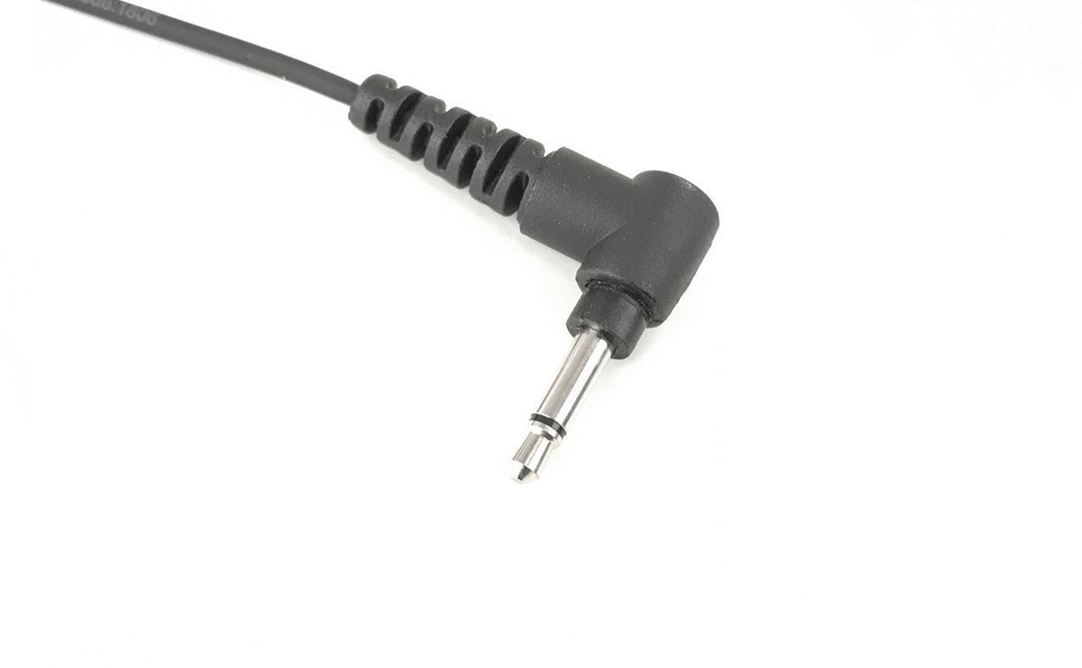 WX-8004 Speaker Mic for Harris XL-200 with D-Shape Over the Ear Listen Only Earpiece Speaker Microphones Waveband Communications