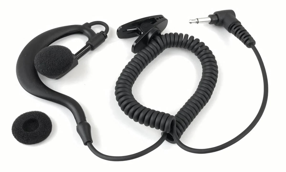 Harris XG-75 Speaker Microphone with C-Shape Earpiece Bundle Speaker Microphones Waveband Communications