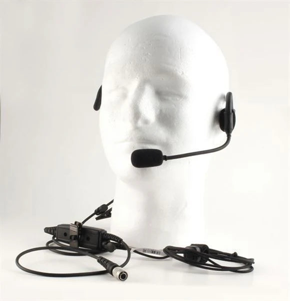 Harris XL-200 Lightweight Behind-the-Head Headset (Includes Adapter) Headsets Waveband Communications