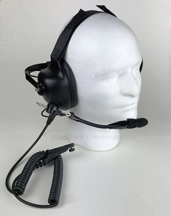 Noise Cancelling Headset for Motorola XPR 7550 Portable Radio Headsets Waveband Communications