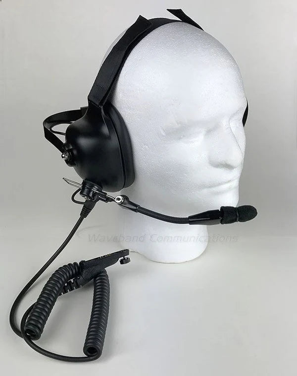 Noise Canceling Headset for Motorola XPR6100, XPR6300, XPR6350, XPR6380, XPR6500, XPR6580, Handheld Radios Headsets Waveband Communications