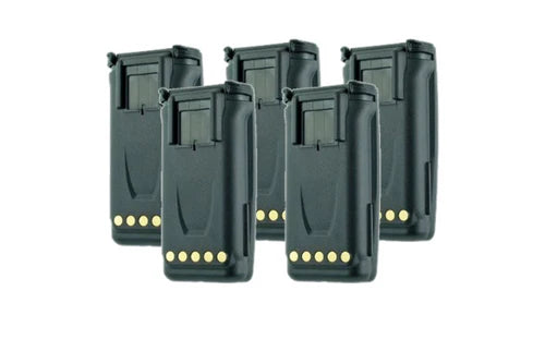 2000 Mah Li-Ion Intrinsically Safe Battery for Harris P5300, P5400, XG-75 - 5 Pack Batteries Waveband Communications