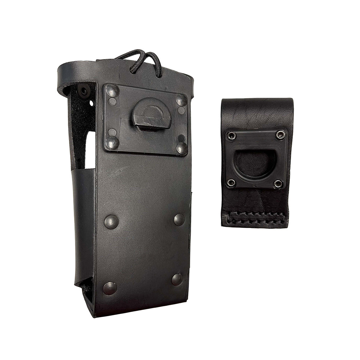 Heavy Duty Leather Case with Swivel for Harris XL-200/ XL-185 Portable
