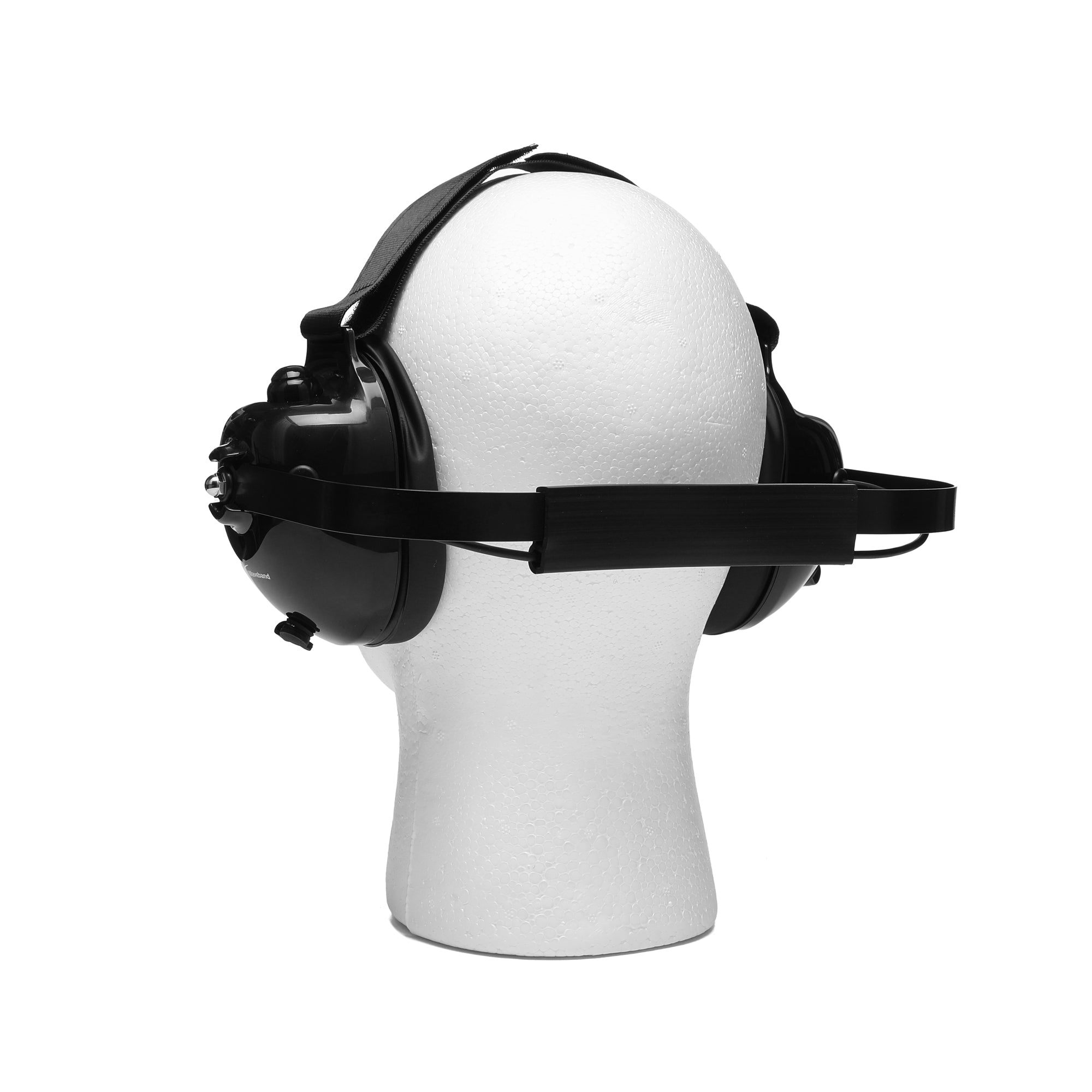 Dual Muff Noise Canceling Headset for Harris XL-45 Radio