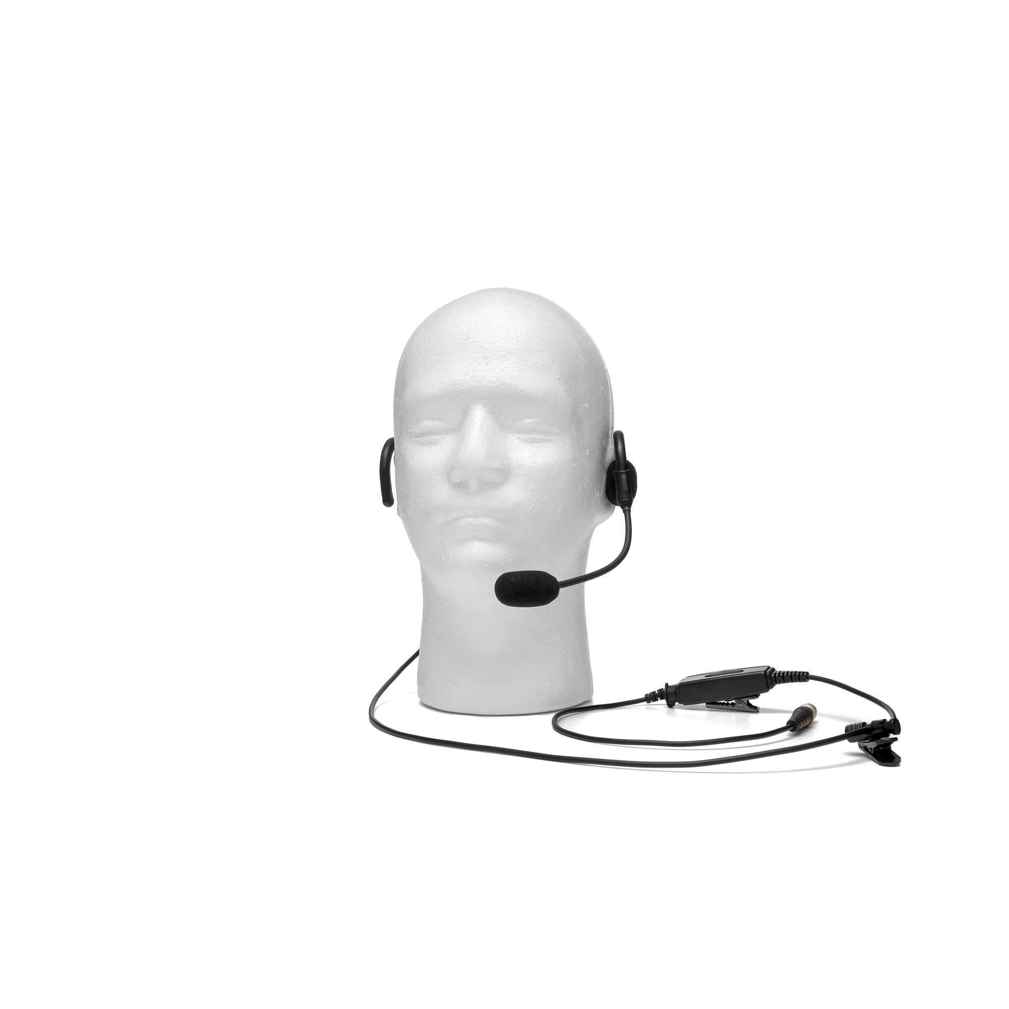 Lightweight Mono Headset for Motorola APX 6000/ 6000XE (Includes Adapter) Headsets Waveband Communications