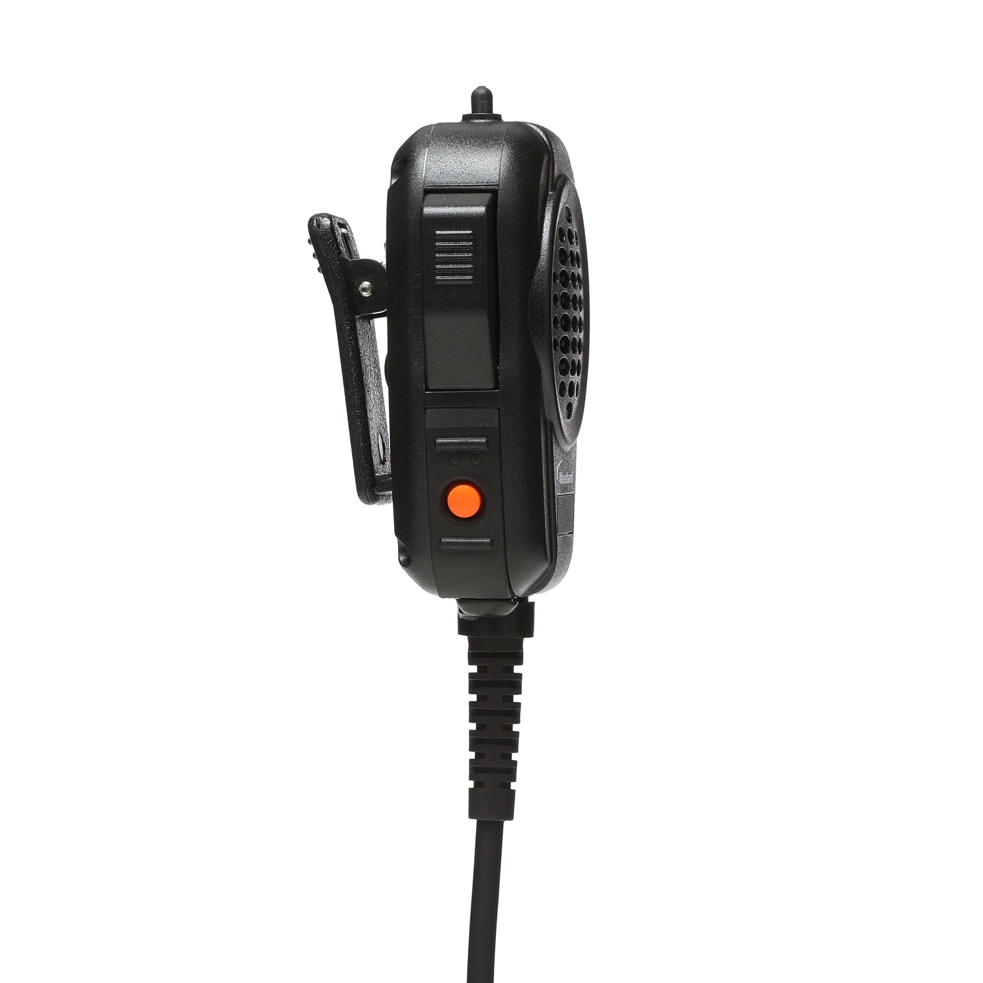 WX-8004 Speaker Mic for Harris XL-200 with D-Shape Over the Ear Listen Only Earpiece