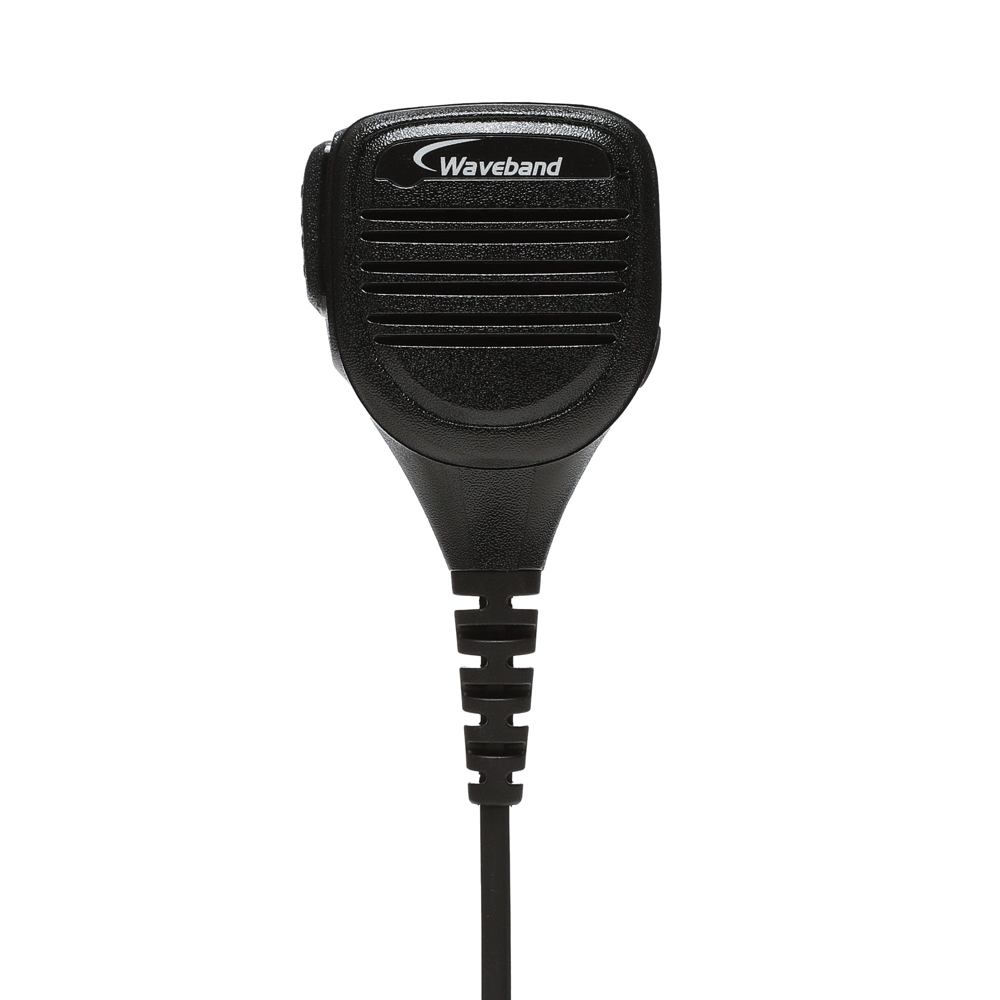 Speaker Microphone with Emergency Button for Harris M/A Com P7300, P5500, P5400, P5300, and XG-75, XG-15 Portables Speaker Microphones Waveband Communications