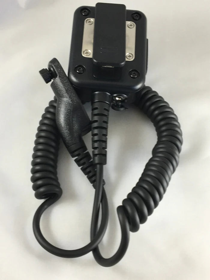 Speaker Microphone and D-Shape Earpiece for Motorola APX Radio Speaker Microphones Waveband Communications