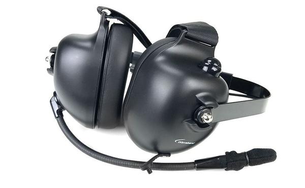 Dual Muff Noise Canceling Headset for Harris P5100/ P5200/ P7100/ P7200 Headsets Waveband Communications