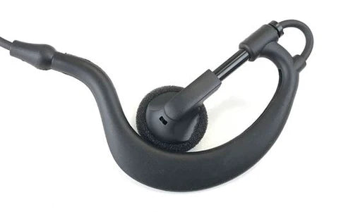 Kenwood Compatible Receive-Only Earpiece for Remote Speaker Microphones Receive Only Earpiece Waveband Communications