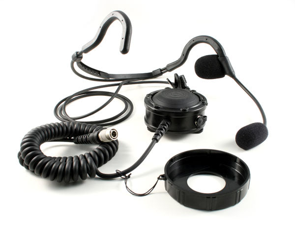 Motorola XTS Series Behind-the-Head Headset with Large Body PTT Headsets Waveband Communications