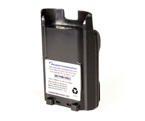 3000 Mah Lithium Ion Vertex Standard Replacement Battery Batteries Waveband Communications