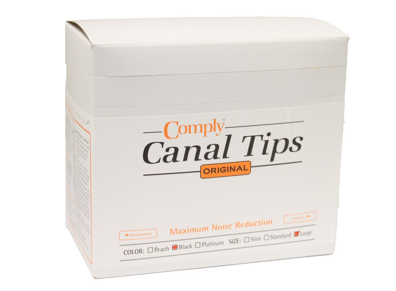 40-50030-11 Military-grade Comply™ Canal Tips Dispenser box (100- 1 pair poly bags) Ear Inserts, Tips, and Plugs Comply