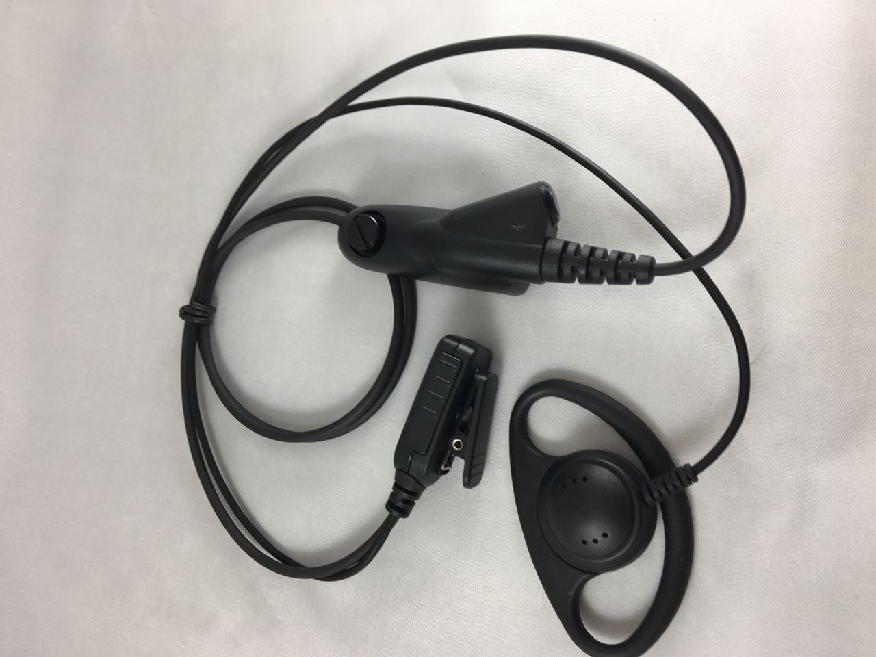 2-Wire Kit with PTT and D-shape Receive Only Piece for Motorola HT750 & HT1250 Radios Surveillance Kits Motorola