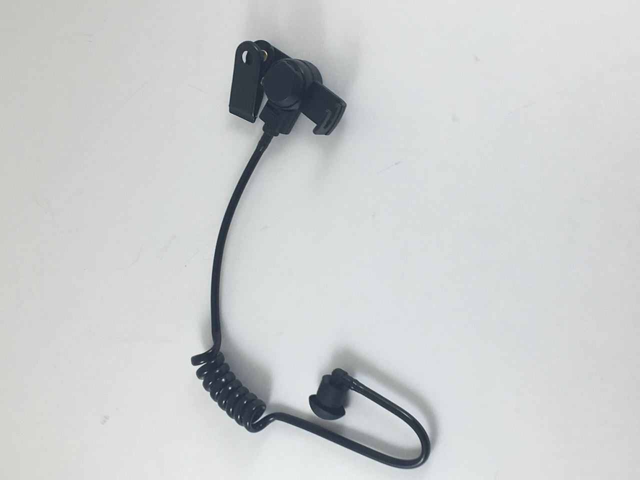 WV-CT0019 Rubber Eartip / Acoustic Tube (Black). Ear Inserts, Tips, and Plugs Waveband Communications