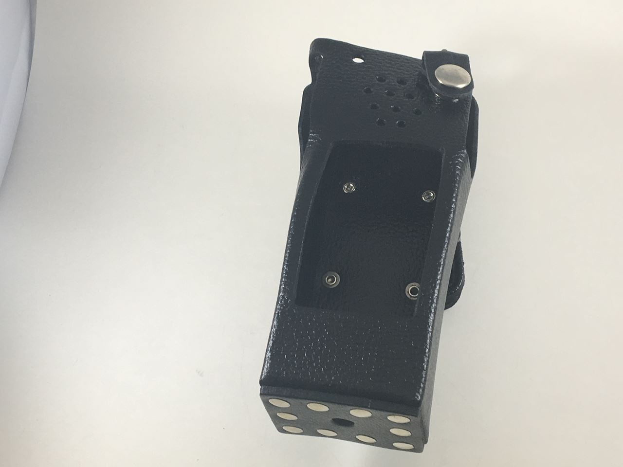 Motorola XTS 5000 Swivel Belt Loop Partial Keypad Leather Holster Holsters & Cases Waveband Communications