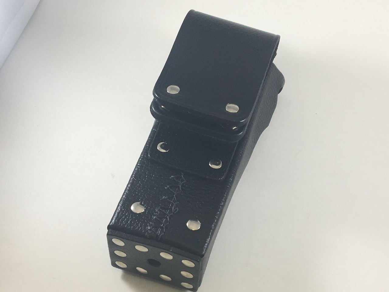 Motorola XTS 5000 Swivel Belt Loop Partial Keypad Leather Holster Holsters & Cases Waveband Communications