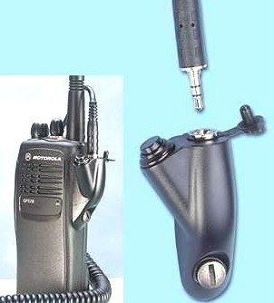 3.5mm Threaded Audio Adapter for Motorola HT750, HT1250 Adapters Motorola
