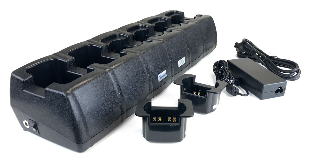 Motorola 6-bank Charger for APX 1000 Chargers/ Conditioners/ Analyzers Waveband Communications