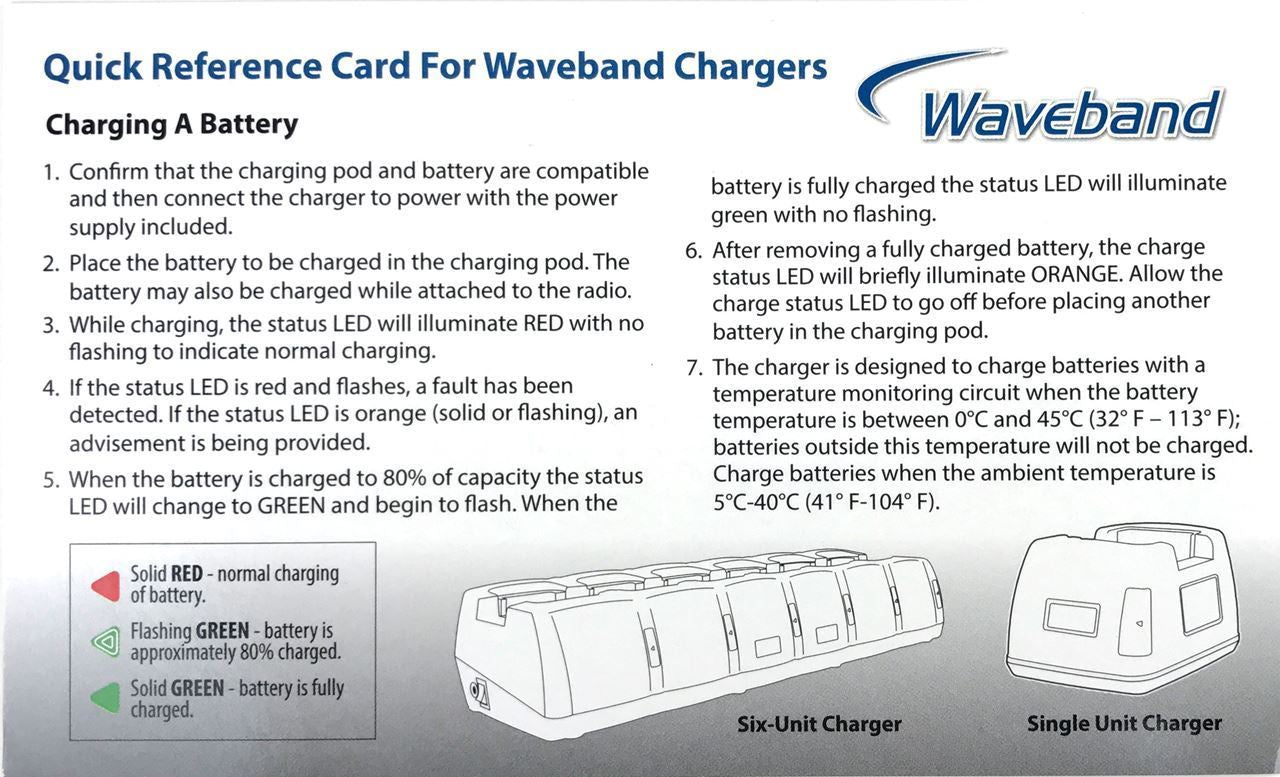 6 Bank Rapid Tri-chemistry Charger for Kenwood TK-5220/ TK-5320 Portable Radio Chargers/ Conditioners/ Analyzers Waveband Communications
