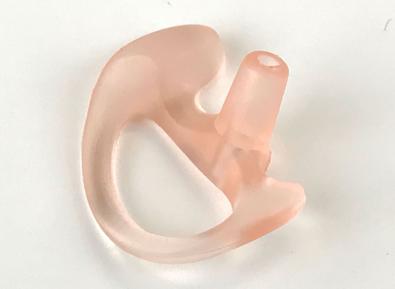 Motorola RLN4763A Compatible Flexible Open Ear Insert, Small Left Ear Inserts, Tips, and Plugs Waveband Communications