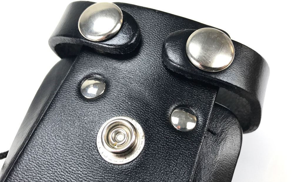 Motorola APX8000XE Leather Case with D Rings (Short Batteries) Holsters & Cases Waveband Communications