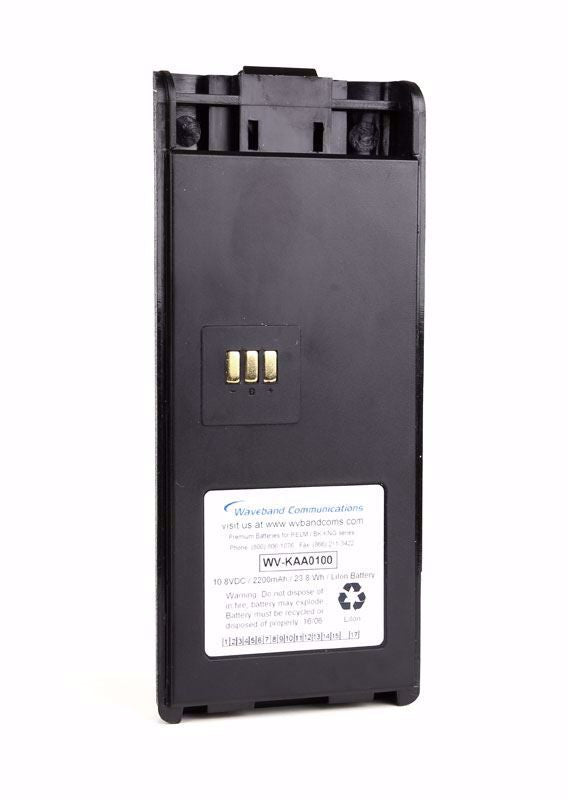 1900 Mah Lithium Ion KAA0100 BK Technologies KNG-P400 Battery Batteries Waveband Communications