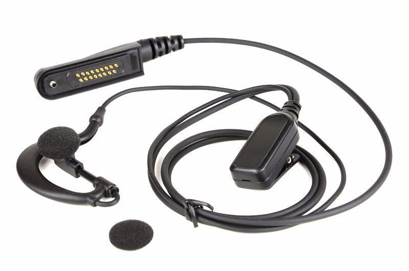 Lapel Microphone for BK Radio KNG-P150 Surveillance Kits Waveband Communications