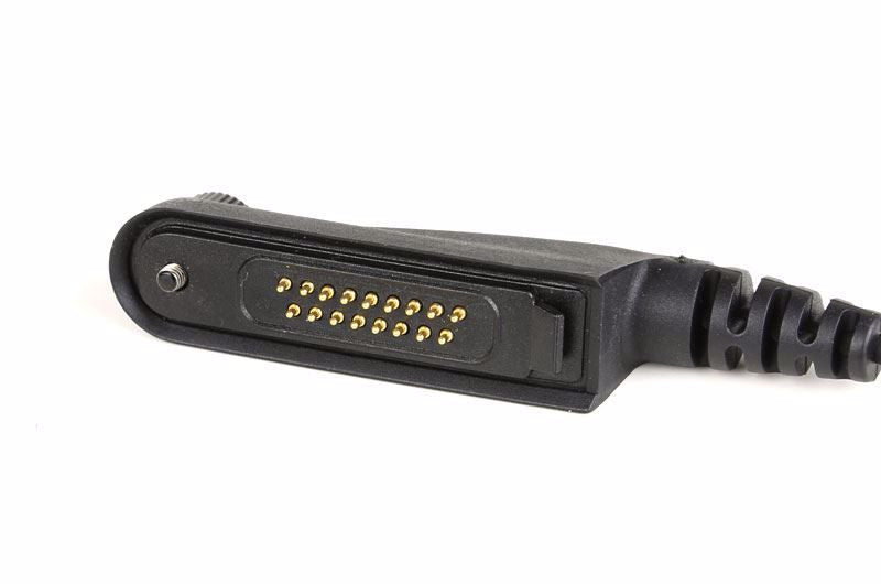 Lapel Microphone for BK Radio KNG-P150 Surveillance Kits Waveband Communications