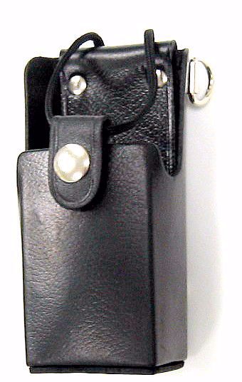 Motorola CP200 Leather Fixed Belt Loop Case Holsters & Cases Waveband Communications