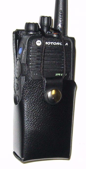 Motorola XPR 6300 Leather Belt Loop Case (1500mAh) - Waveband Communications