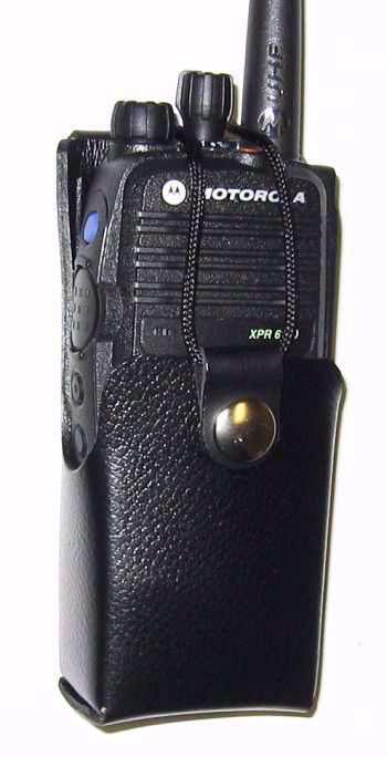 Motorola XPR 6100 Leather Belt Loop Case (2150mAh) - Waveband Communications