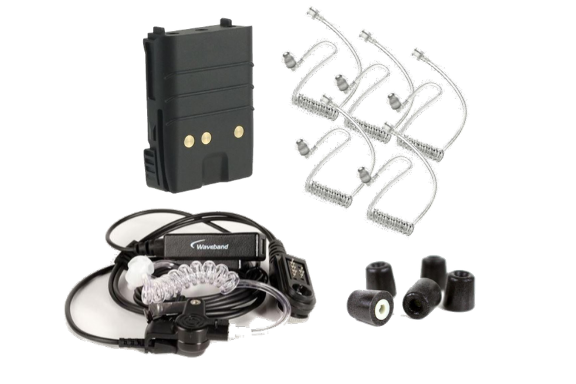 Covert Communications bundle kit for Harris XL-200 Portable Radio Waveband Communications