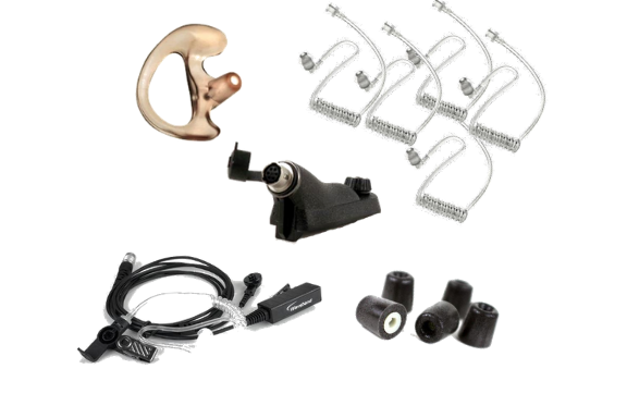 Covert Communications bundle kit for Motorola TRBO Series Portable radios. Surveillance Kits Waveband Communications