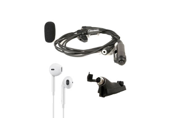Ultimate Covert Communications bundle kit for Motorola APX Portable Radios Waveband Communications