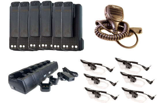 Radio 19-Piece Accessories Bundle for Motorola XPR Waveband Communications