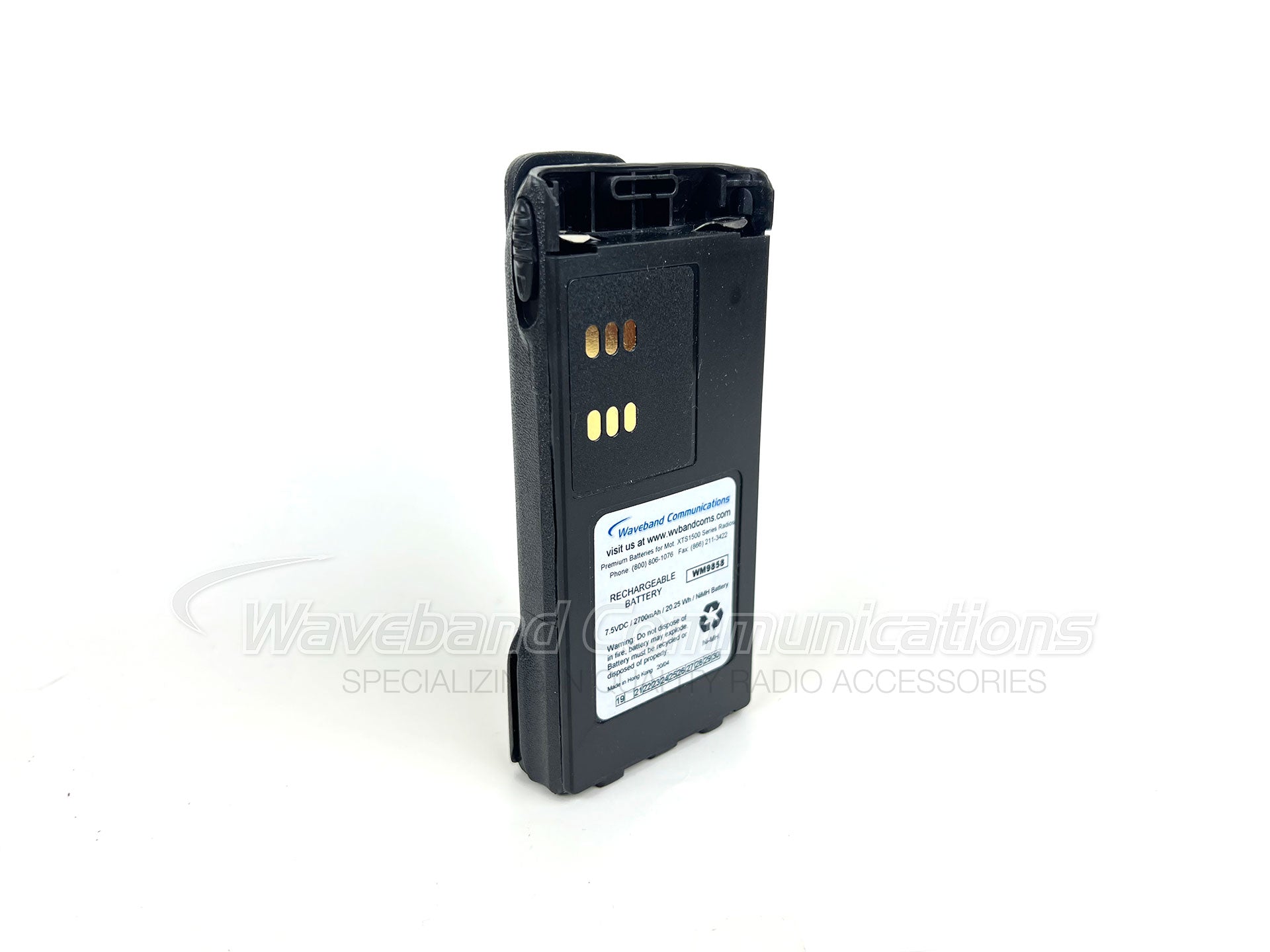 2700 Mah Ni-MH Battery for Motorola PR1500 Radio Batteries Waveband Communications