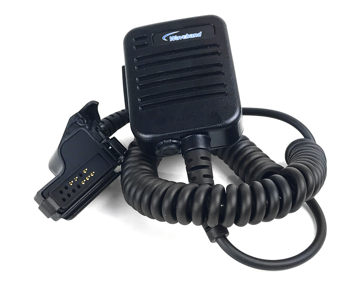 RMN5088 Super Heavy Duty Speaker Microphone for Motorola XTS 3000/5000 Series Radio. WB# WX-8012-M-P03 - Waveband Communications