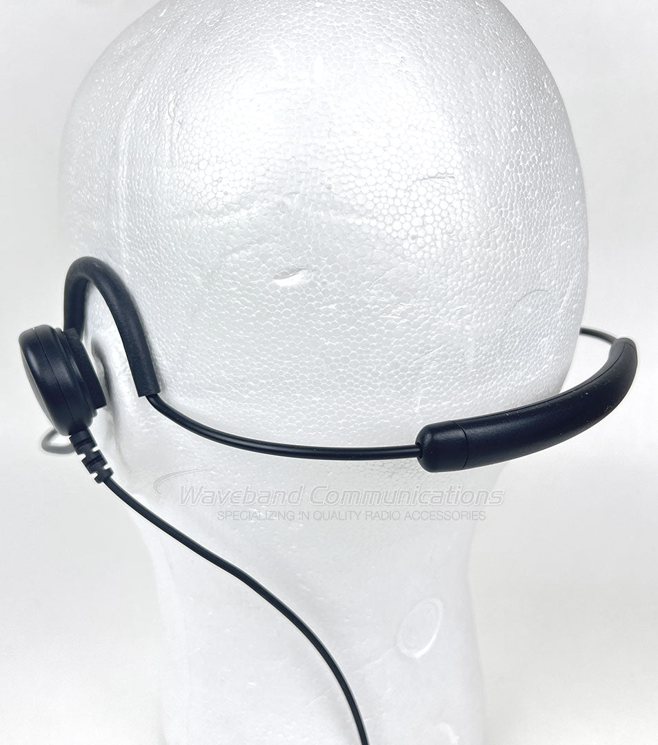 Lightweight Behind-the-Head Headset for Motorola CP200 Radio Headsets Waveband Communications