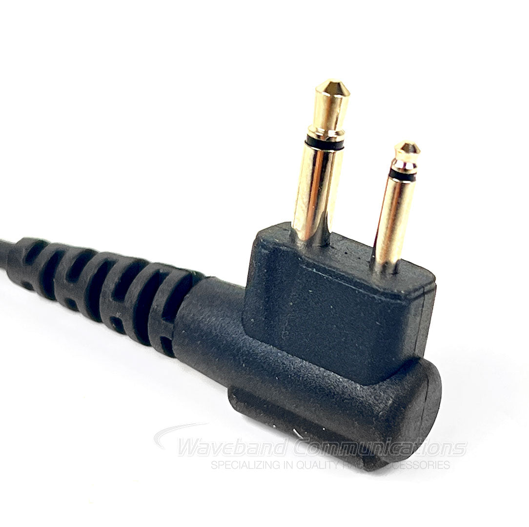 Lightweight Behind-the-Head Headset for Motorola CP200 Radio Headsets Waveband Communications