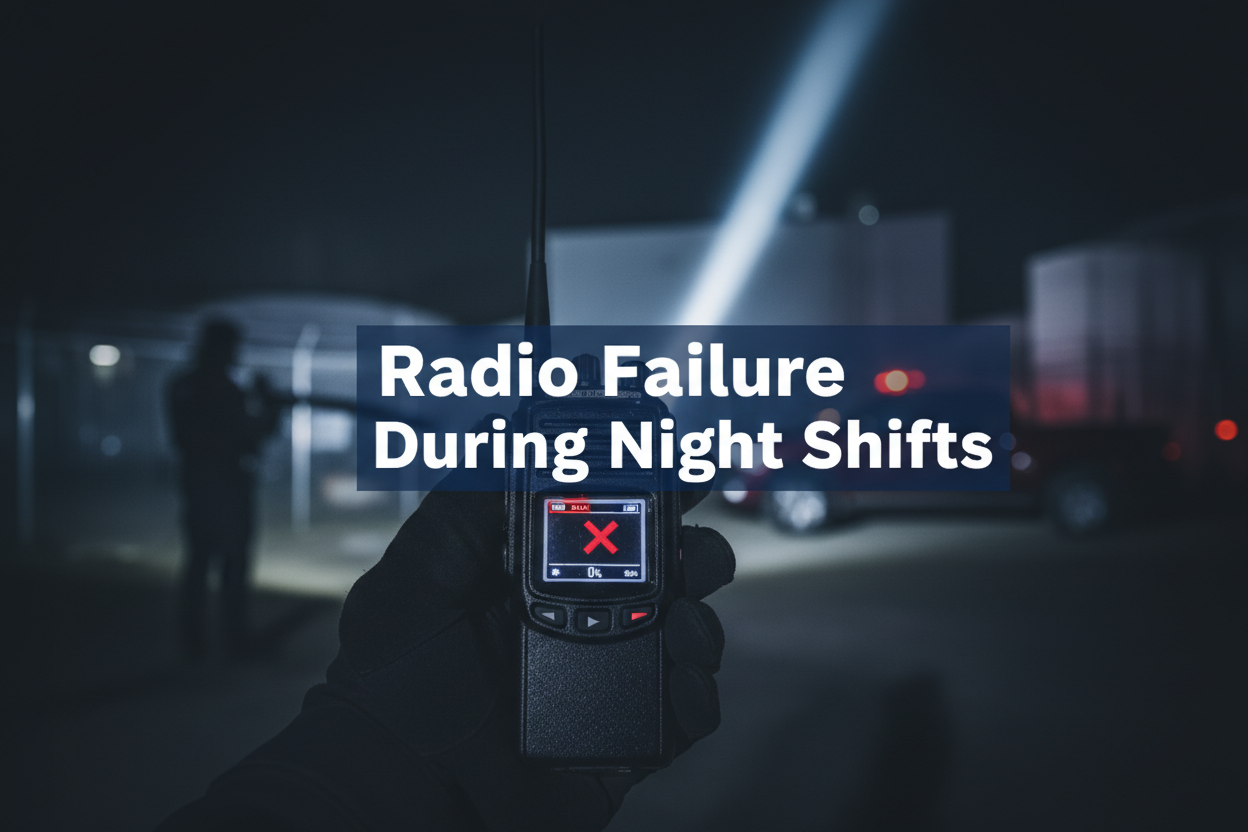 The #1 Cause of Radio Failure During Night Shifts—And How to Fix It