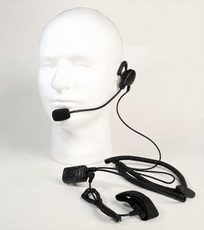 Mono Behind The Head Two-Way Radio Headset for Hytera HP602 / HP682 / HP702 / HP782 & PD Series Headsets Waveband Communications