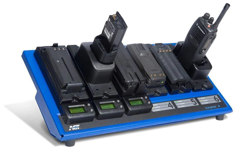Waveband 6-Unit Conditioning Charger for Kenwood NX300 Handheld Radios