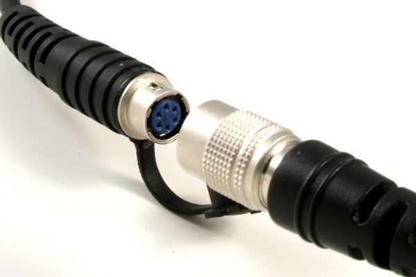 2 kit de vigilância de arame com adaptador de liberação rápida para Kenwood NX-5200