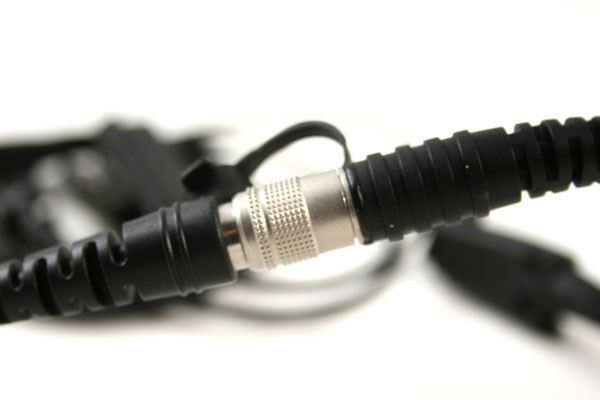 Kit de vigilancia de 2 cables con adaptador de liberación rápida para Kenwood NX-5200