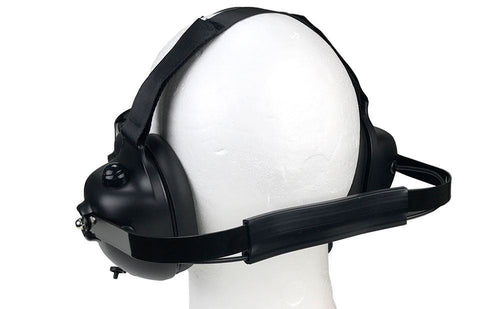 Dual Muff Noise Canceling Headset for Harris XL-95