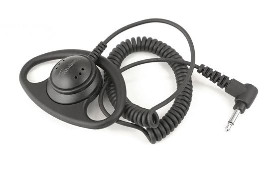 Tait TP9300 / TP9400 / TP9500 / TP9600 / TP9700 / TP9800 / TP9900 Comparable Receive-Only Earpiece (WD-Shape)
