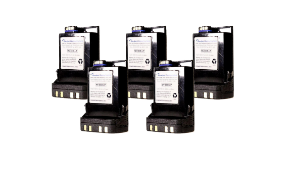 5 Pack Motorola APX 6000, APX 7000, APX 8000 Li-ion Short Smart Technology 3400 MAH-batterijen