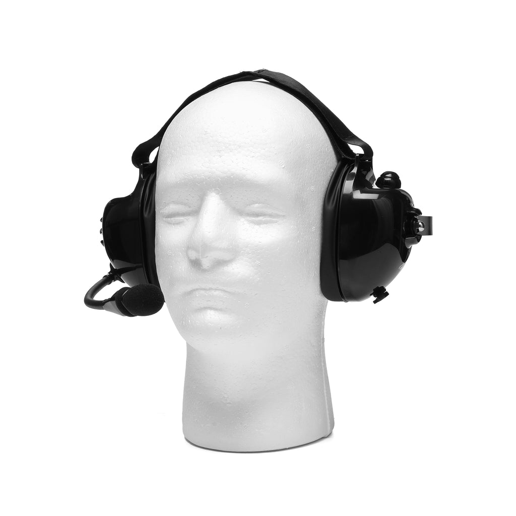 Kenwood TK-190 Dual Muff Headset Headsets Waveband Communications