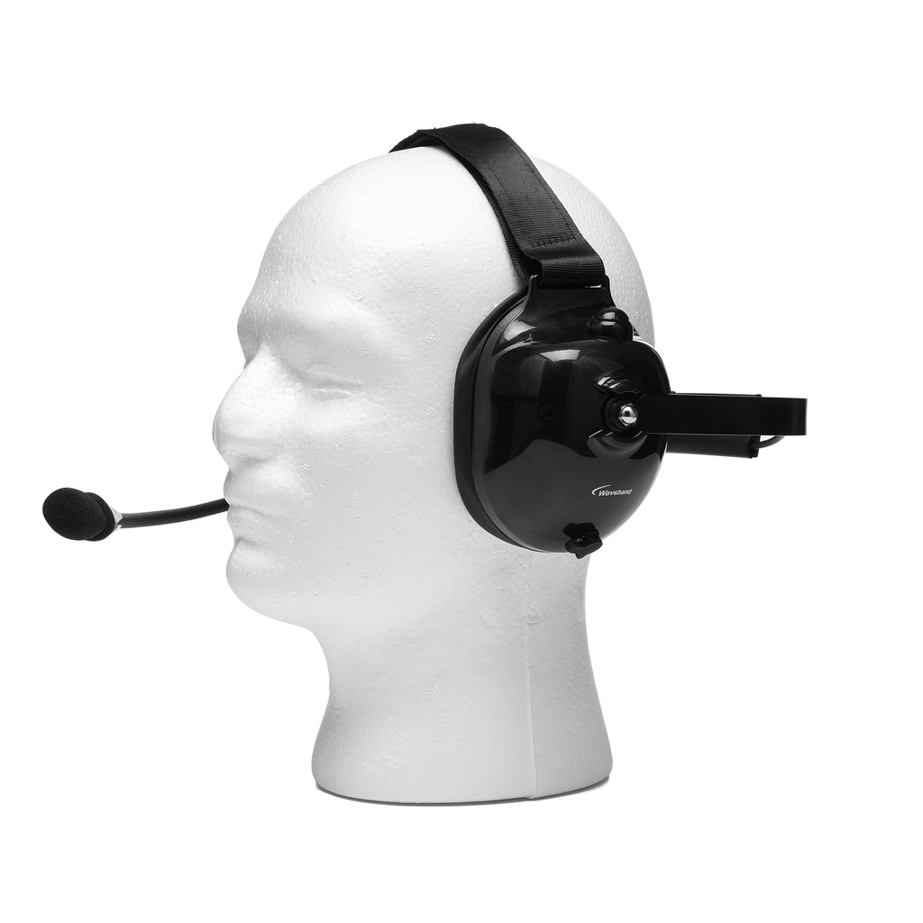 Kenwood TK-3180 Noise Canceling Headset Headsets Waveband Communications